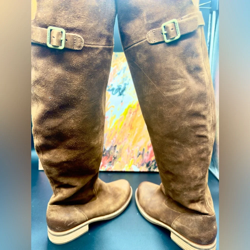 KORK-EASE Addison Over the Knee Boot in Taupe Size 7